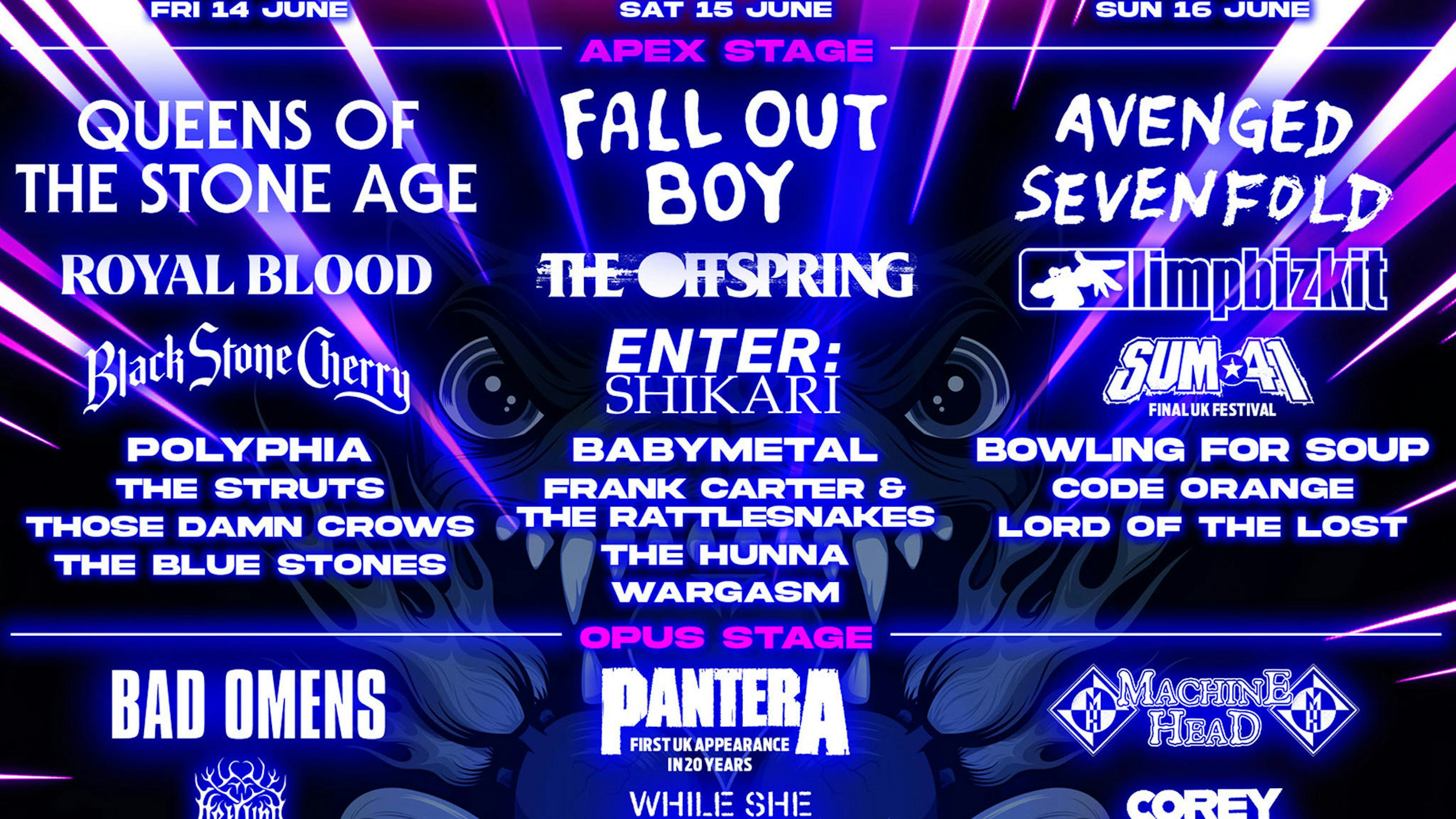 Enter Shikari, Mr. Bungle, Code Orange, Busted and more added to Download Festival 2024
