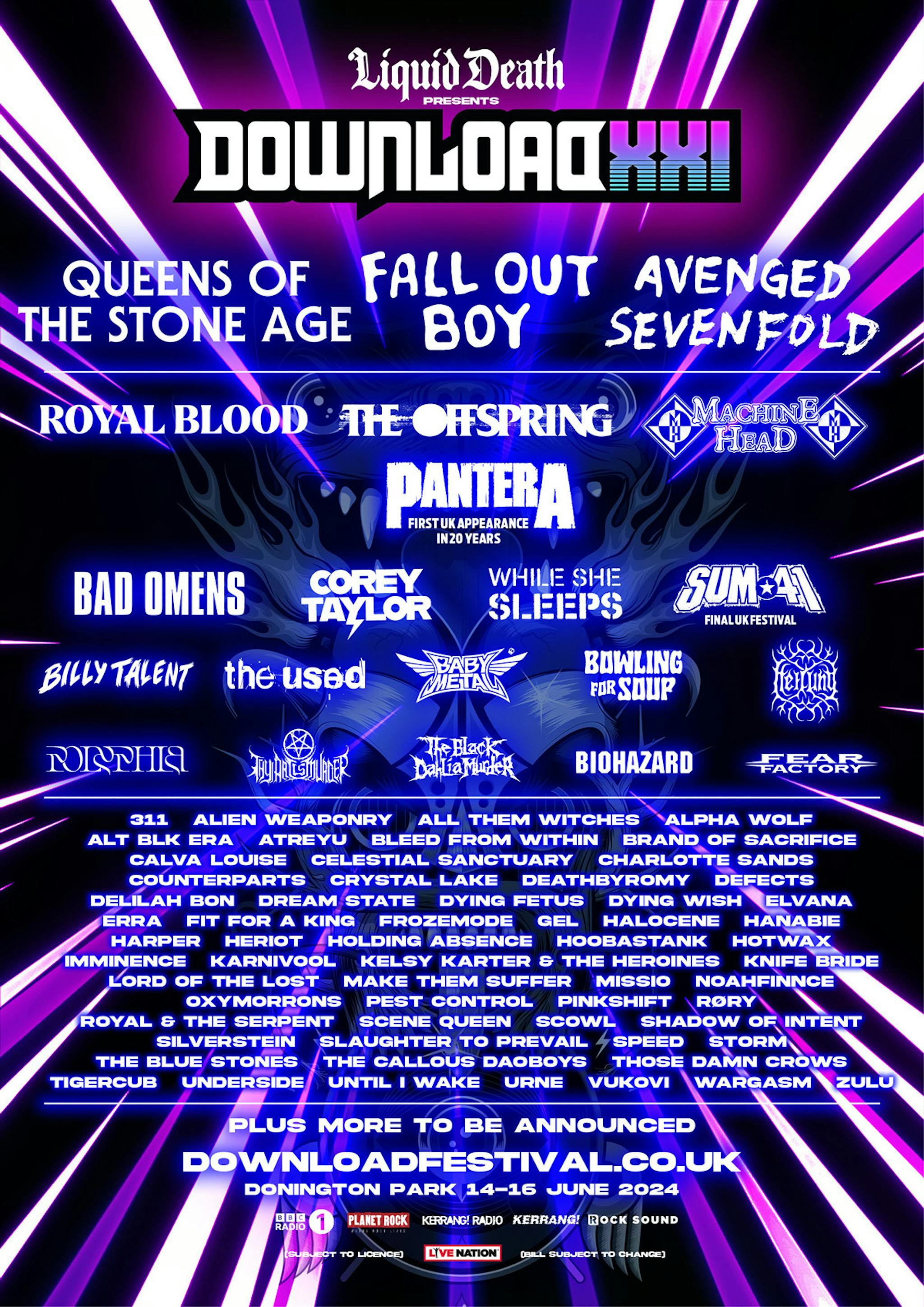 Download Festival announce 2024 headliners, plus over 80… Kerrang!