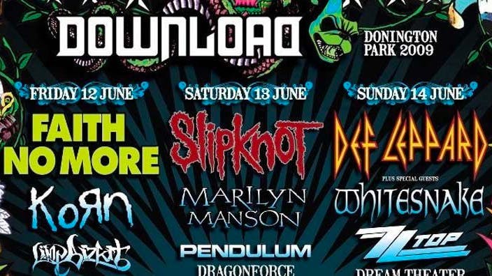 2009 Voted As The Greatest Download Festival