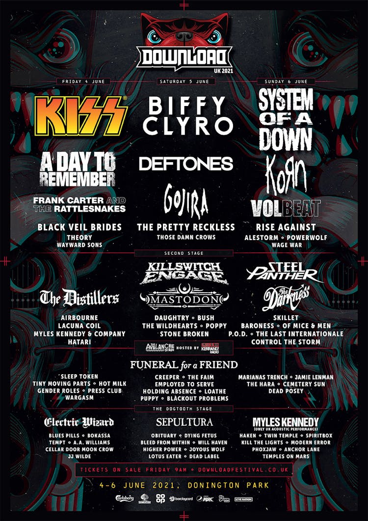 Download Festival Announce 2021 Headliners, Plus Over 70… | Kerrang!