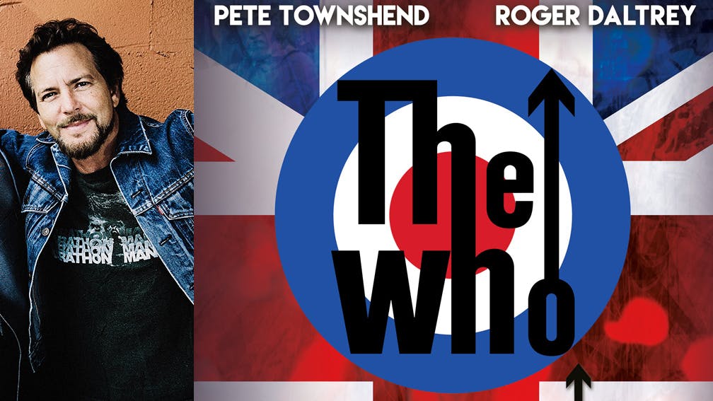 Eddie Vedder To Support The Who At Wembley Stadium