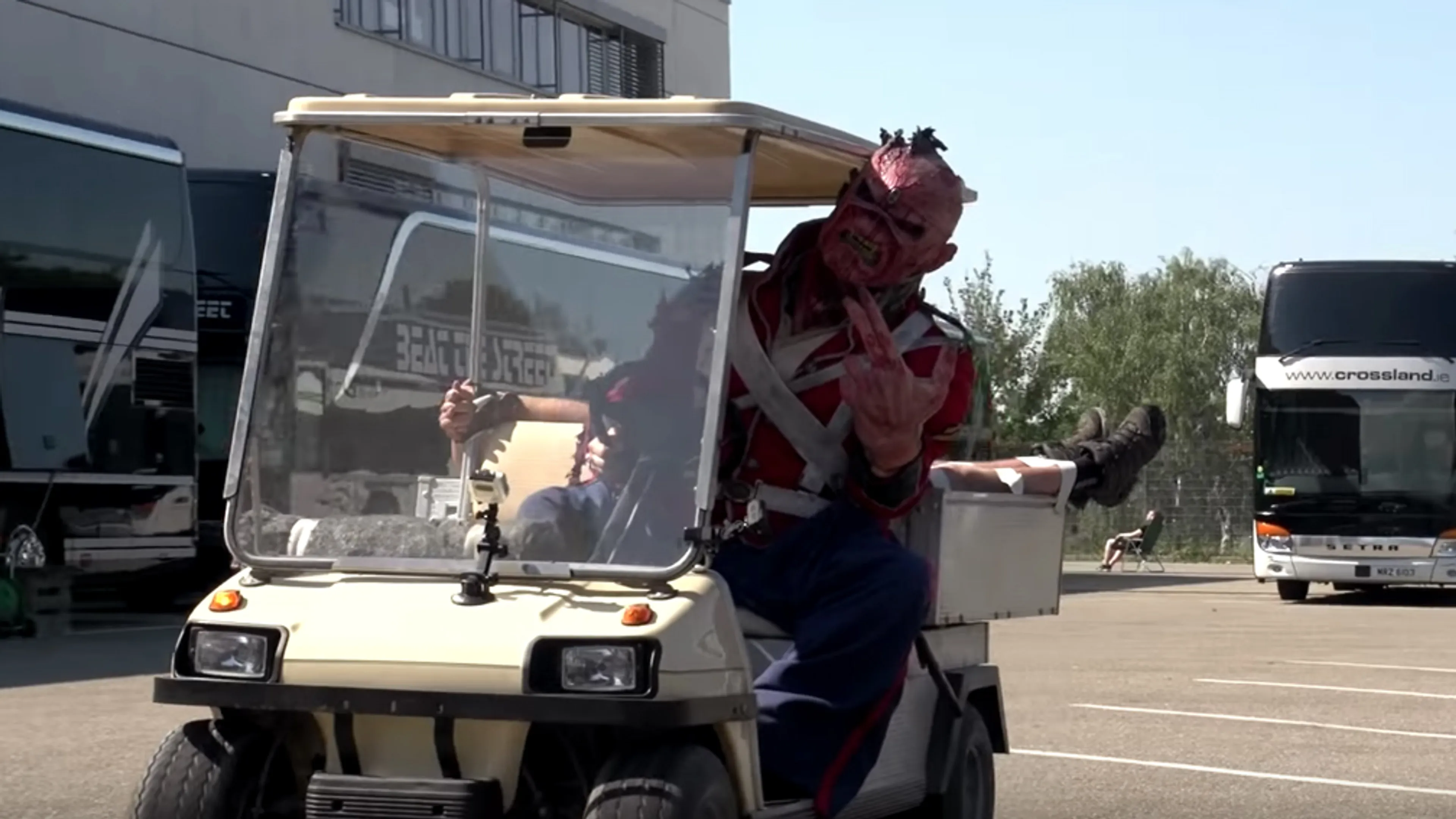 Eddie Kidnaps Iron Maiden's Stage Manager In New Video