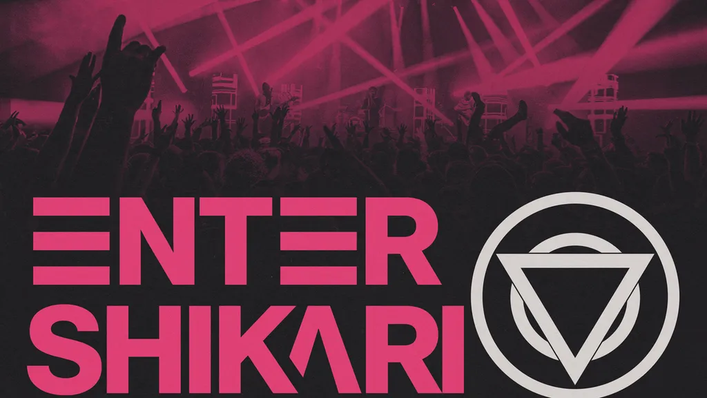 Enter Shikari Manchester April 2026 poster header