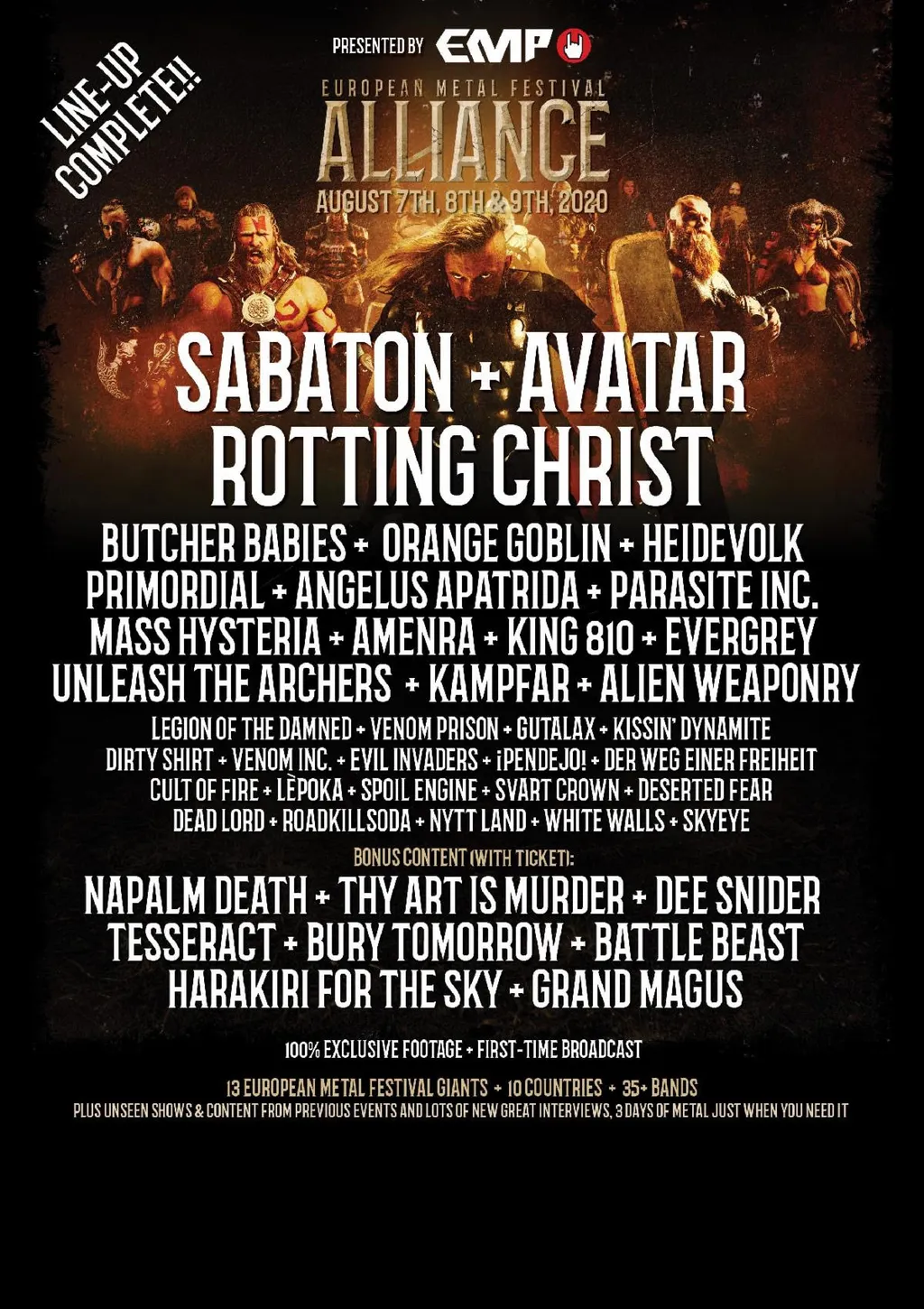 European Metal Festival Alliance 2020