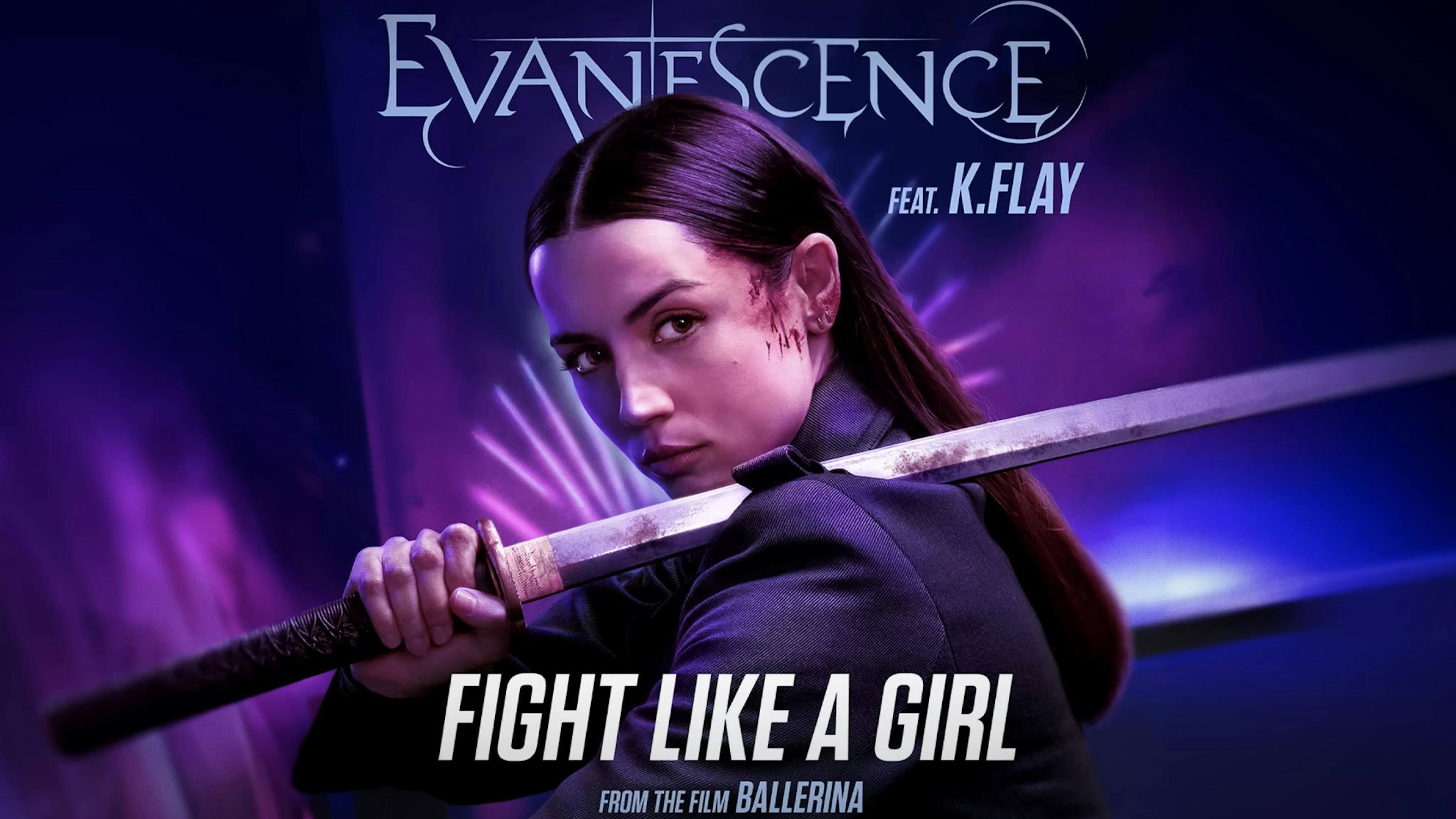 Listen to Evanescence and K.Flay’s badass new single, Fight Like A Girl