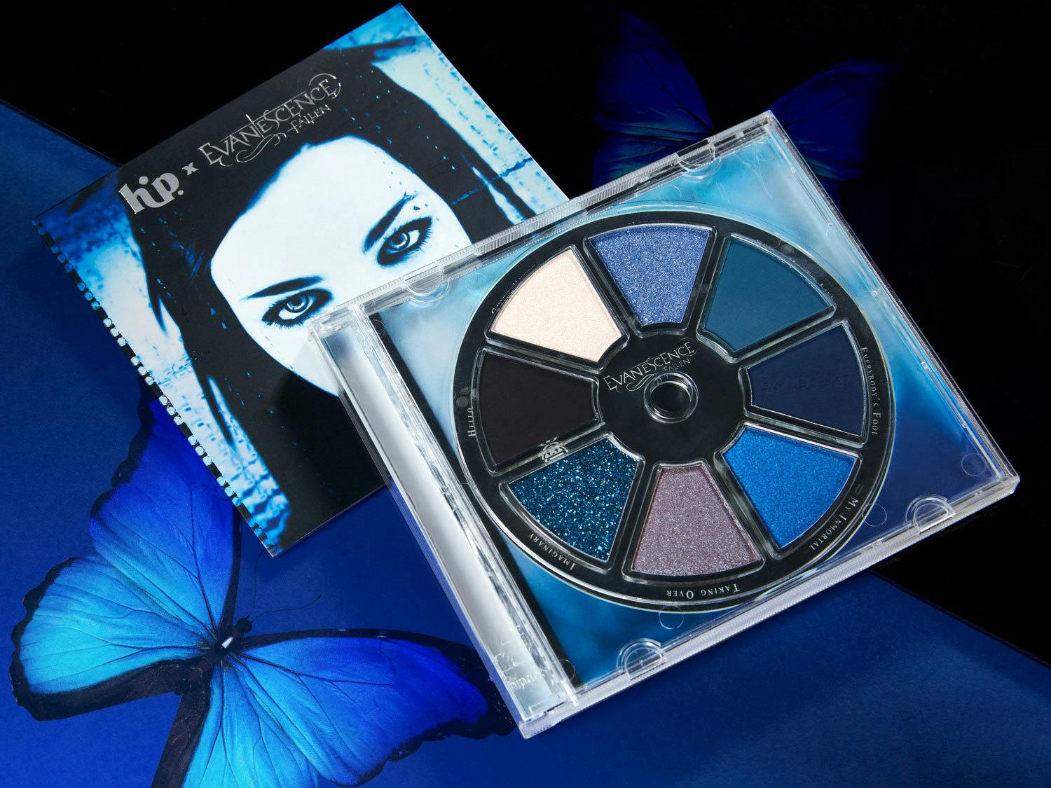 Evanescence Surprises Fans With A New Fallen-Inspired Make-Up Palette Drop