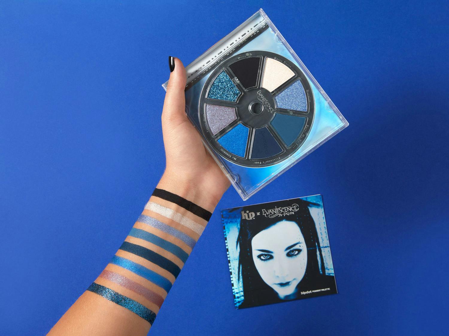 Evanescence Surprises Fans With A New Fallen-Inspired Make-Up Palette Drop