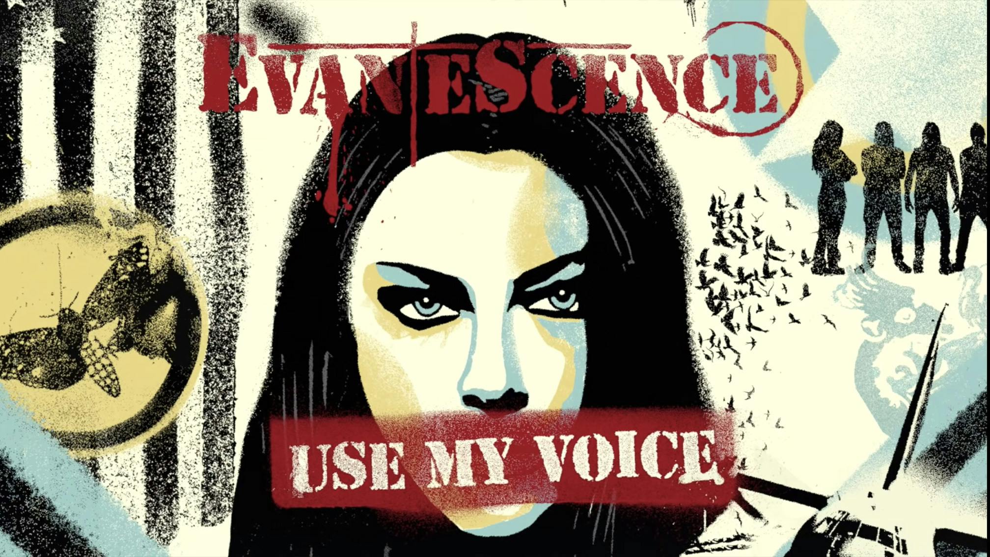 Evanescence Release New Single, Use My Voice, Featuring Lzzy Hale, Taylor Momsen And More
