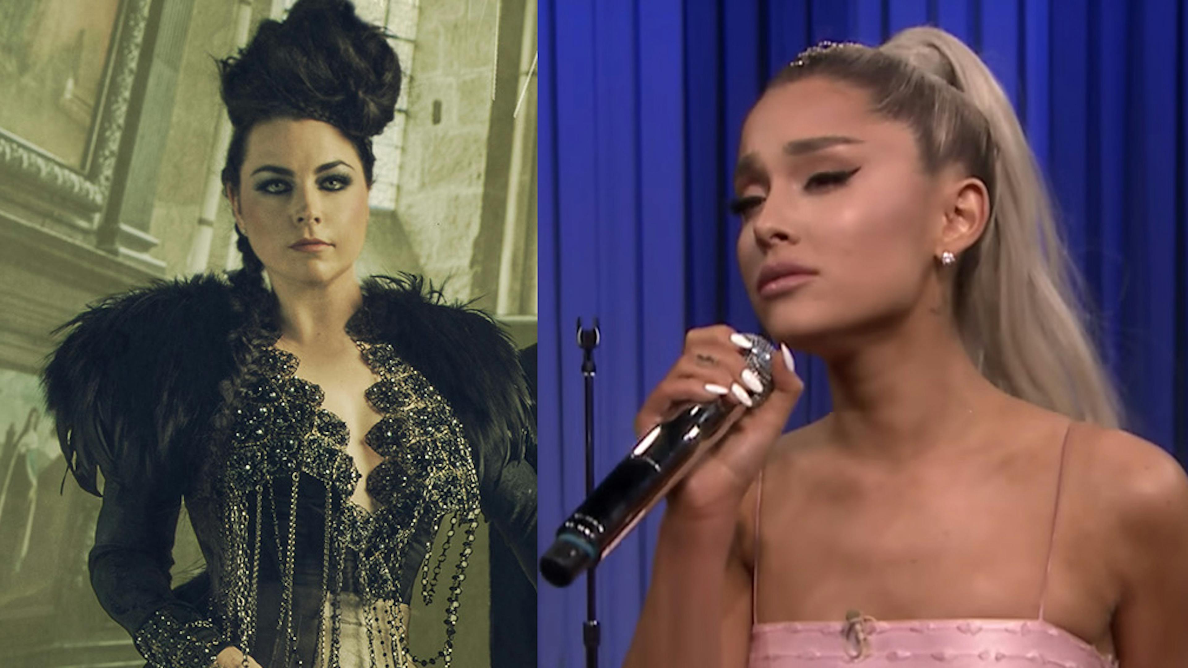 Watch Ariana Grande Sing In The Style Of Evanescence