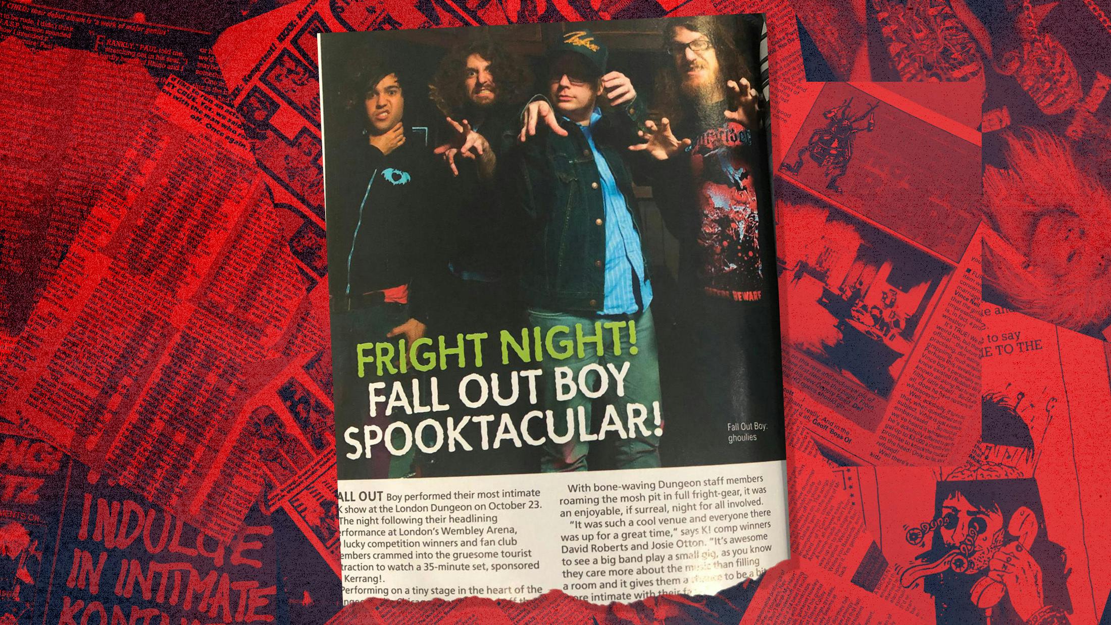 That Time Fall Out Boy Played The London Dungeon