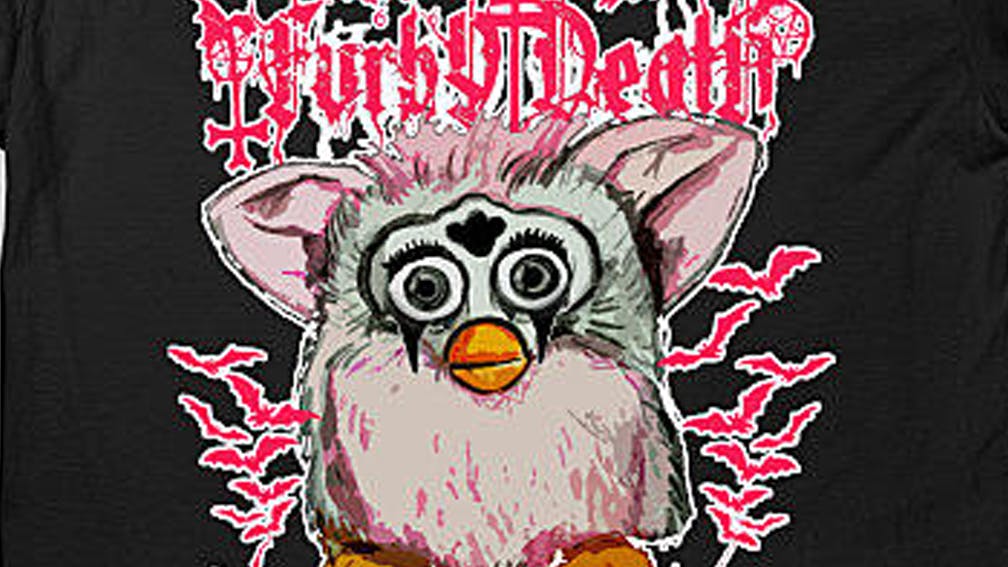 You Can Get Metallised Furby Shirts Now
