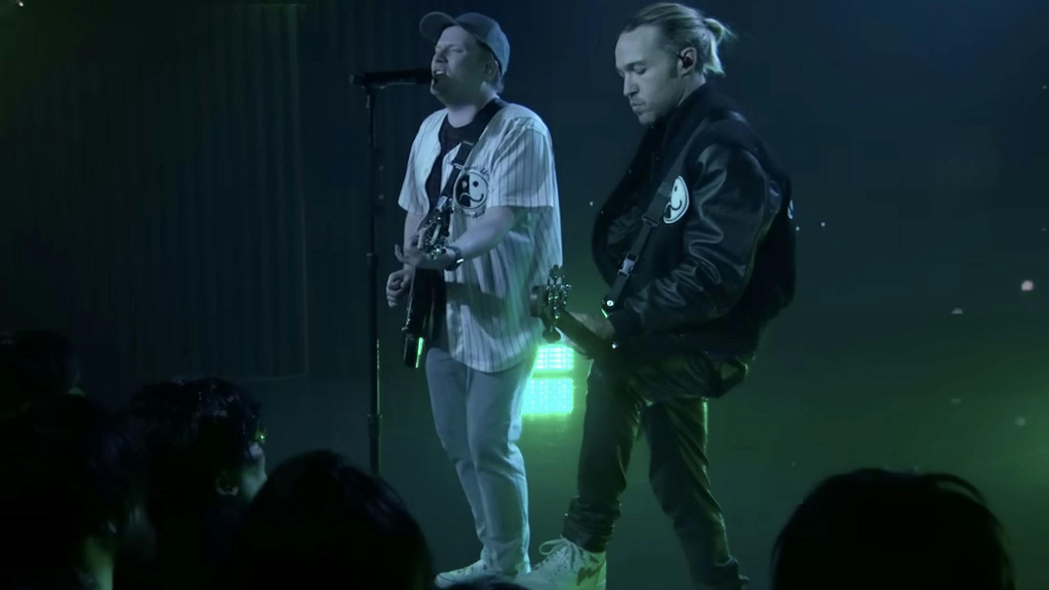 See Fall Out Boy perform Love From The Other Side on Jimmy Kimmel
