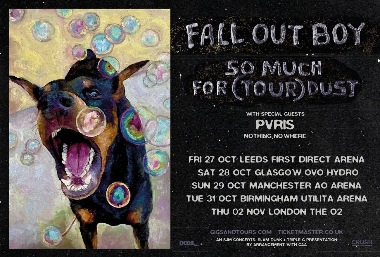 fall out boy uk tour ticket prices