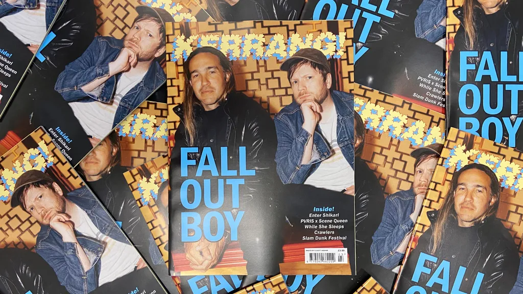 Fall Out Boy summer 2024 issue header