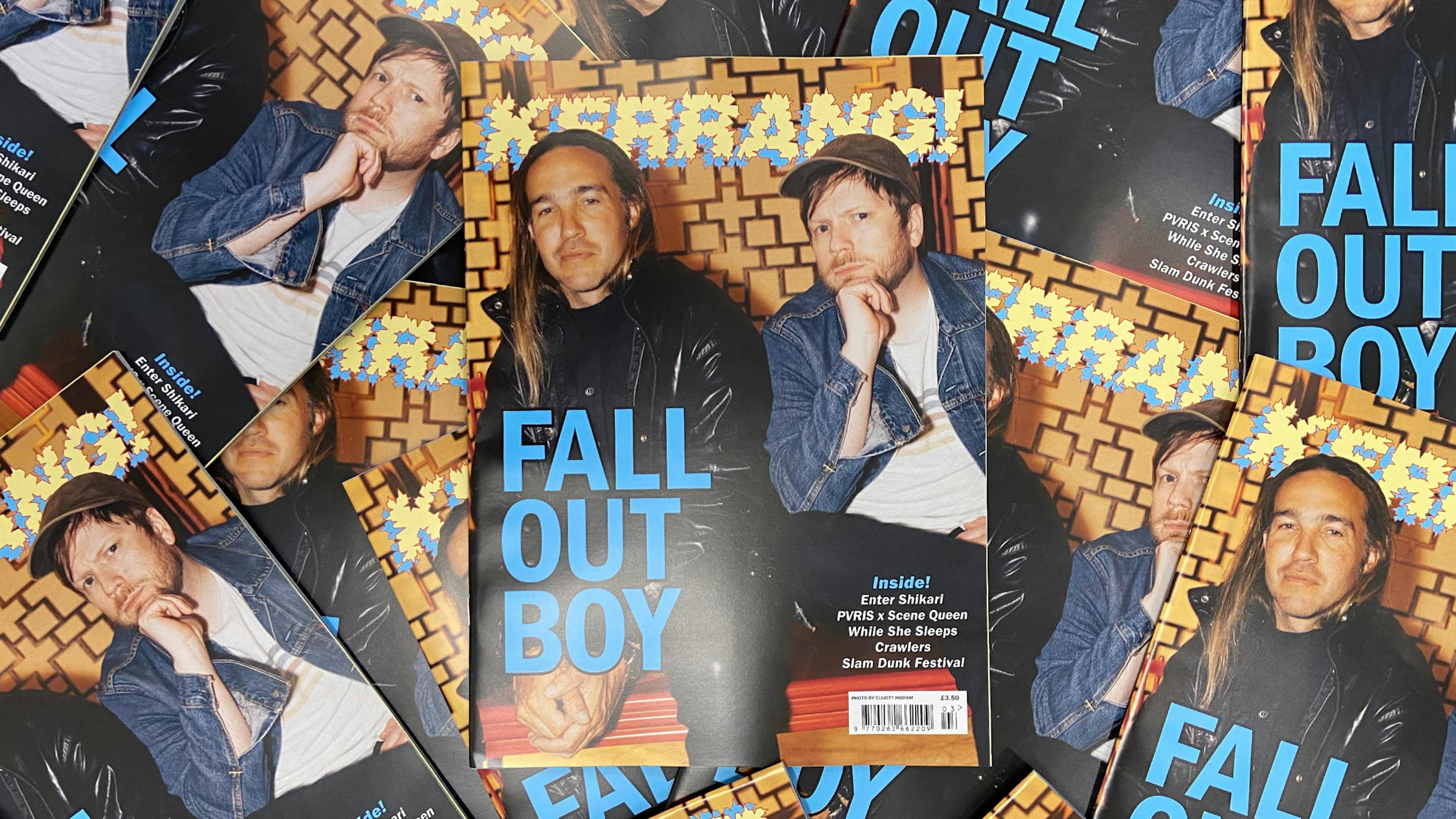 Still shooting for the stars: An exclusive catch-up with Fall Out Boy – only in the new issue of Kerrang! magazine