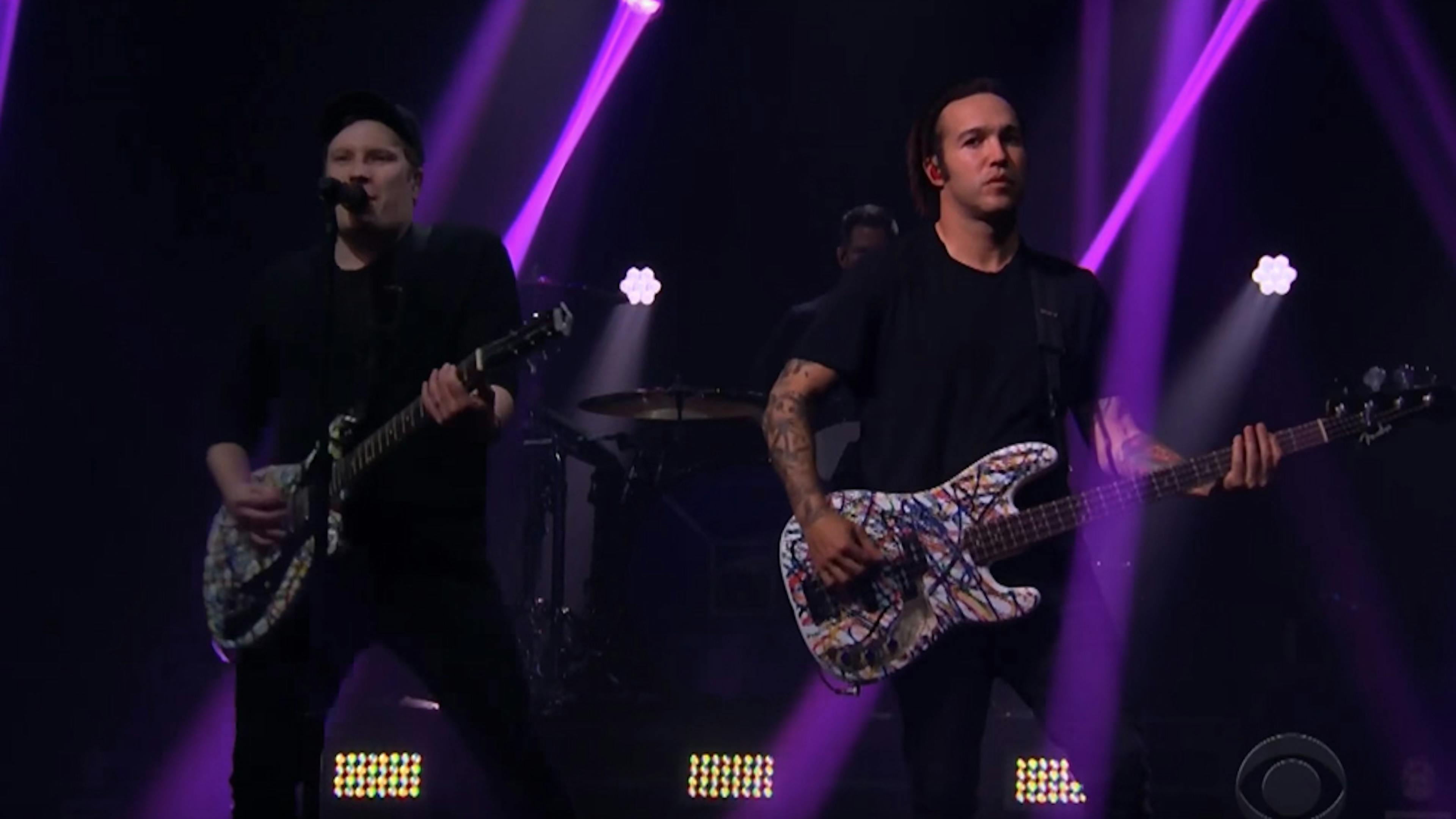 Watch Fall Out Boy Perform Wilson (Expensive Mistakes) On The Late Late Show