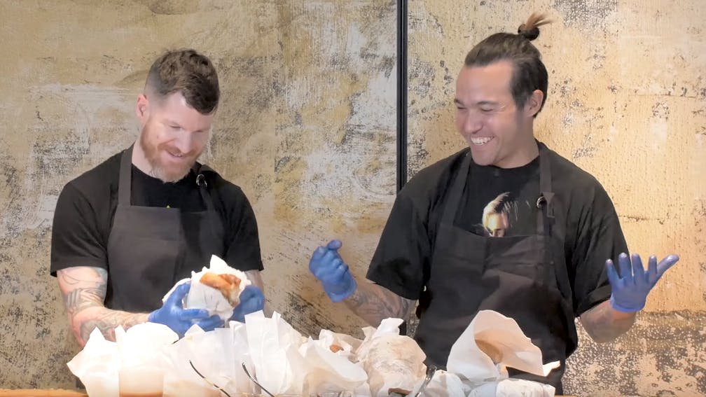 Watch Fall Out Boy Rolling Yorkshire Burritos