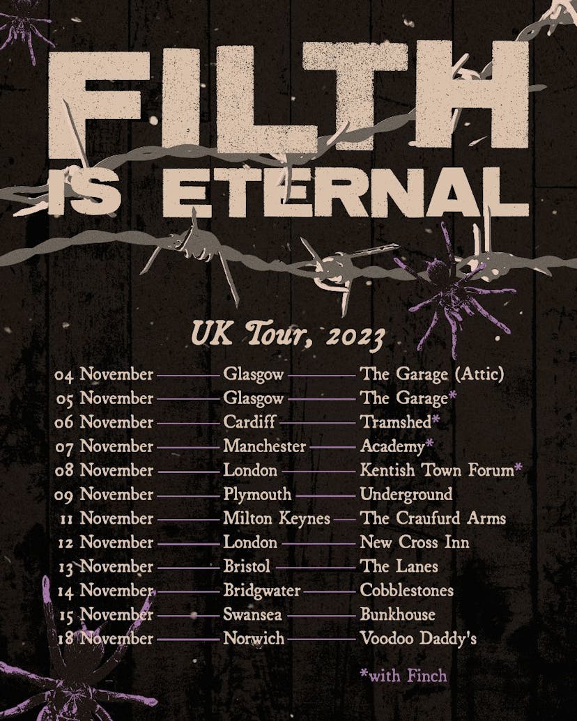 Filth Is Eternal Announce Uk Tour Drop New Single Cherish Kerrang