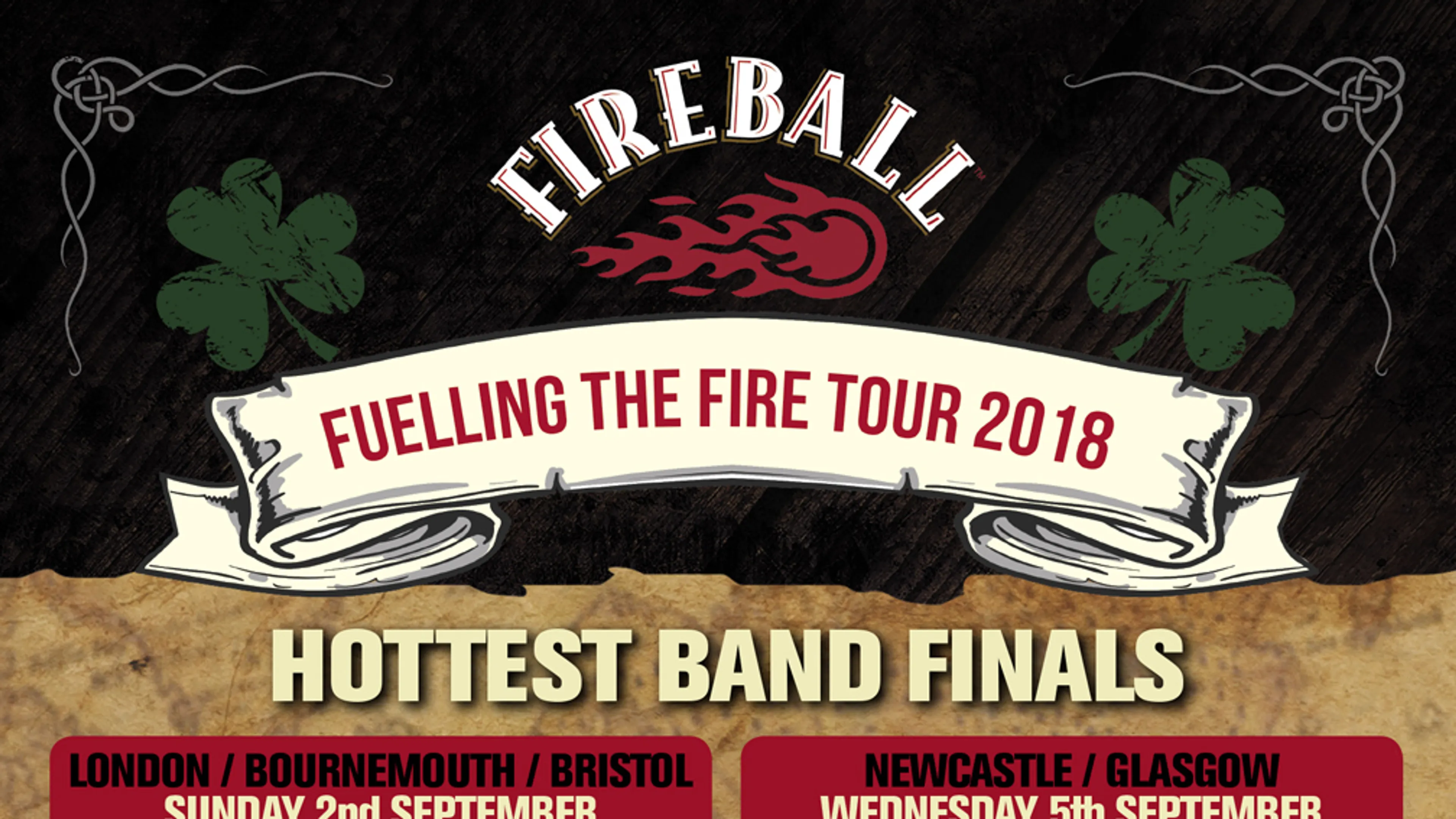 Here Are The First Round Of Finalists For Fireball’s Hottest Band 2019 Competition