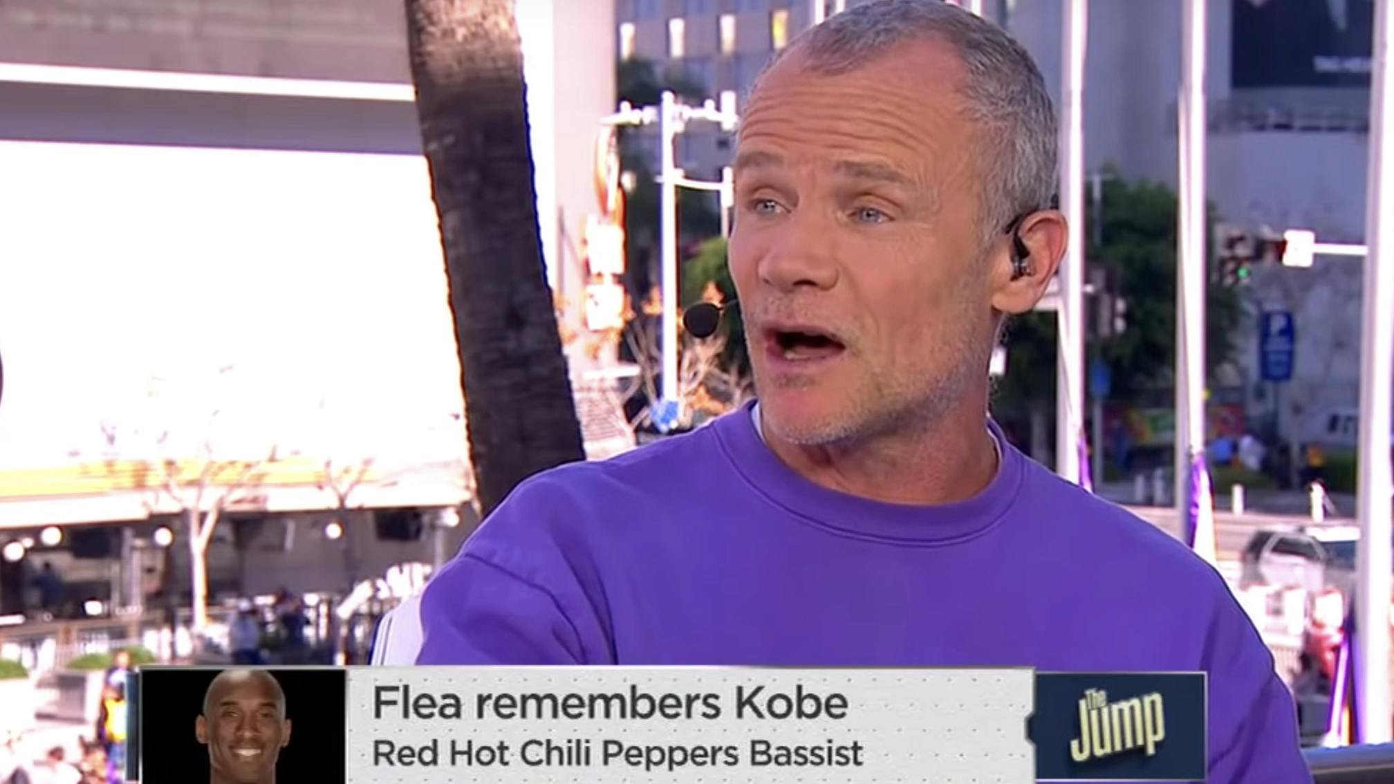 Flea Pays Tribute To Kobe Bryant: "To See Him Go Like This Is Just Devastating"