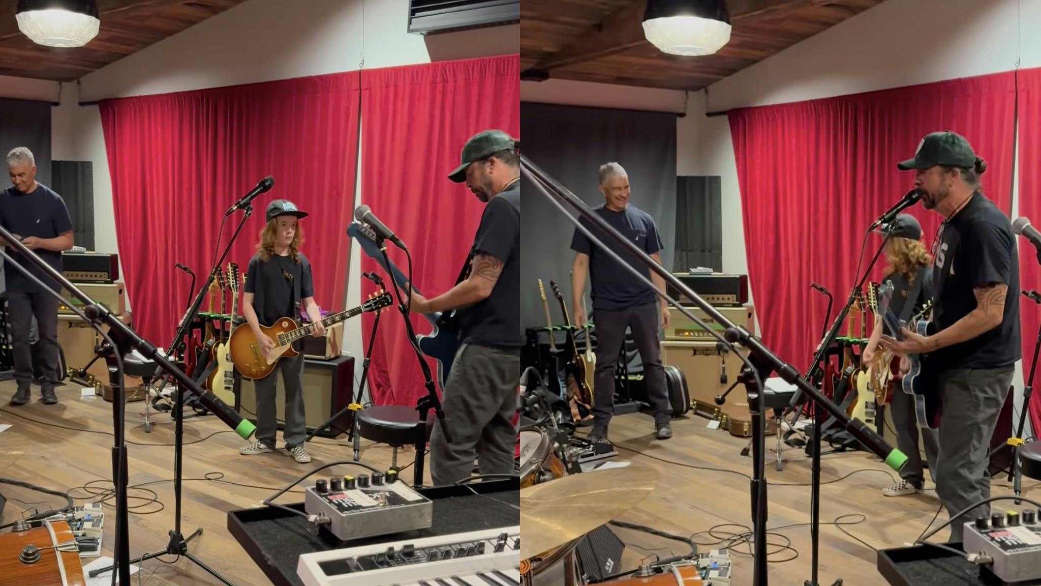 See Foo Fighters play Everlong with Scott Ian’s 12-year-old son on guitar