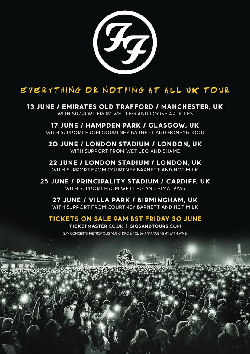 Foo Fighters announce summer 2024 UK stadium tour Kerrang!