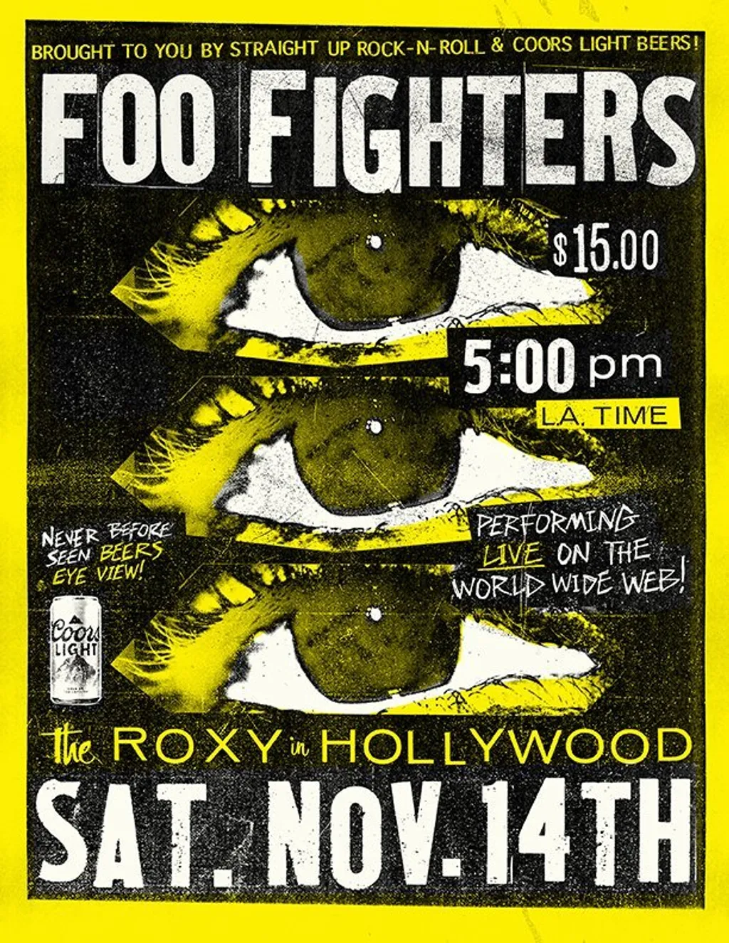 Foo Fighters Roxy Livestream November 2020