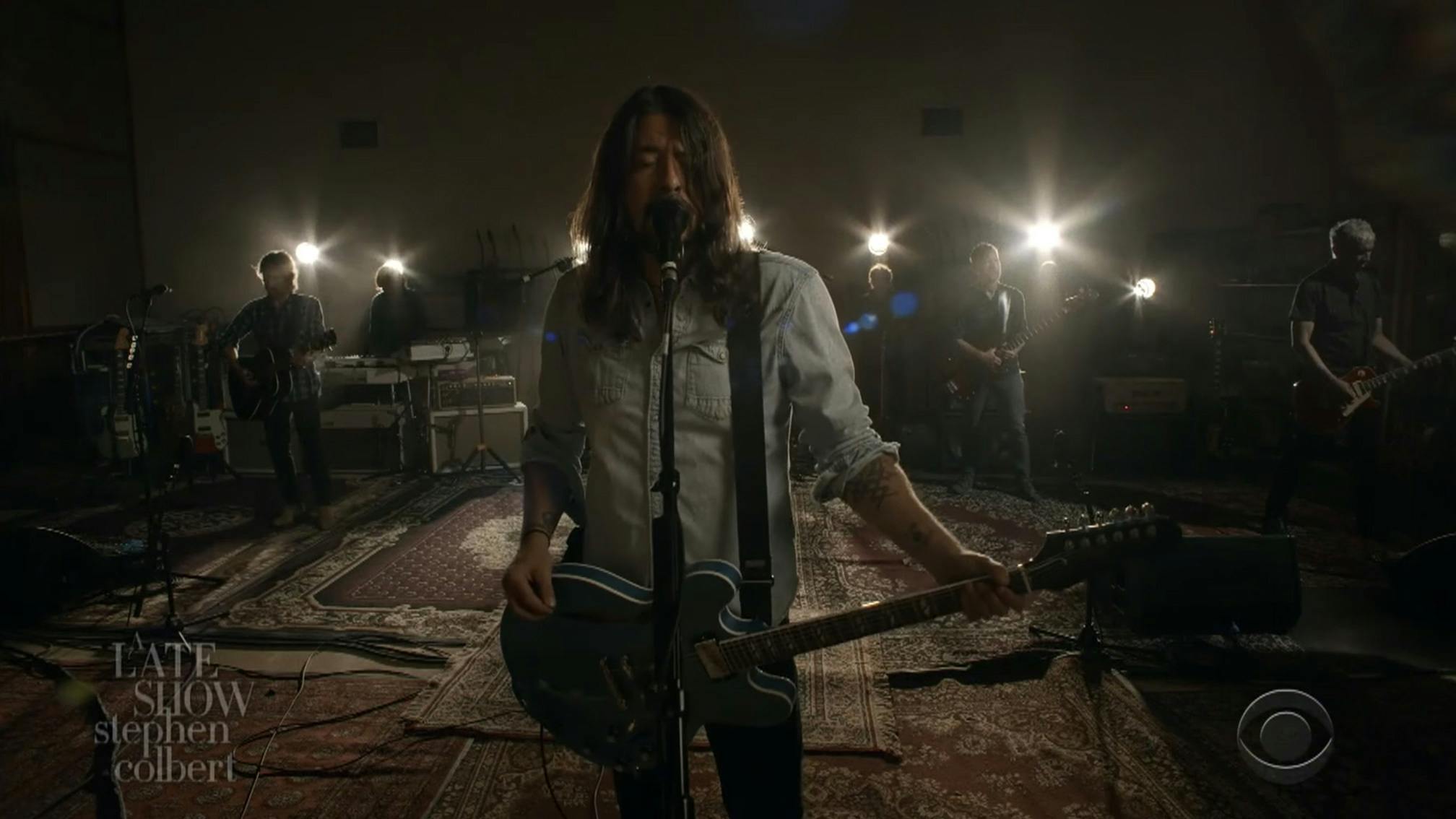 Watch Foo Fighters Perform New Single Shame Shame On The Late Show With Stephen Colbert