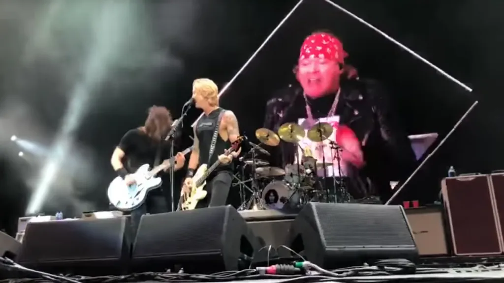 Foo Fighters Guns N Roses Its So Easy 2018
