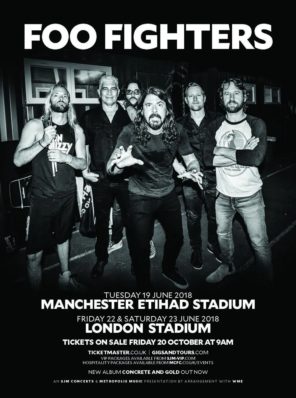 Foo Fighters Uk Tour 2018
