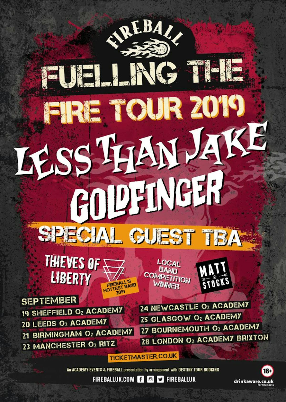 Less Than Jake, Goldfinger And More To Play The Fireball:… | Kerrang!