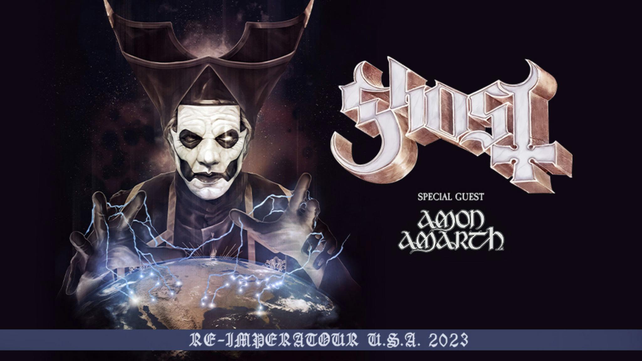 Ghost confirm huge 27-date Re-Imperatour with Amon Amarth