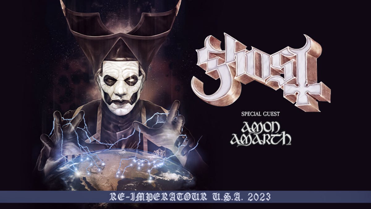 Ghost confirm huge 27date ReImperatour with Amon Amarth Kerrang!