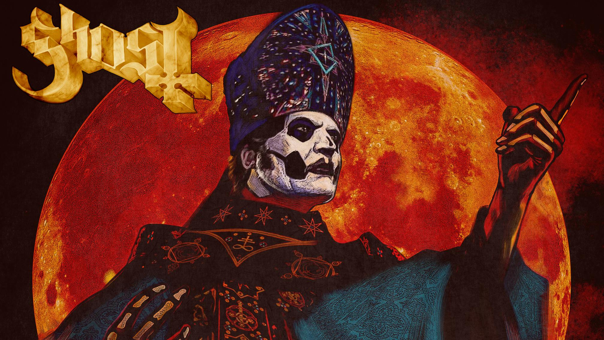 Ghost have released a spooky video for new song Hunter's Moon