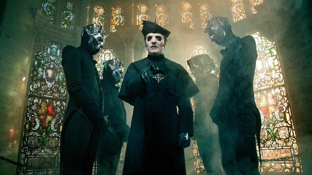 Ghost's Cardinal Copia Salutes Christmas: "A Big Thing In My Household"