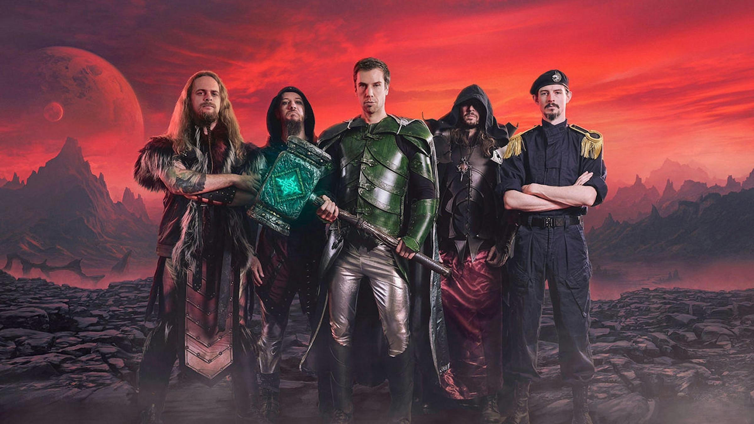 Gloryhammer Make Music For The Jetpack Wizard In All Of Us