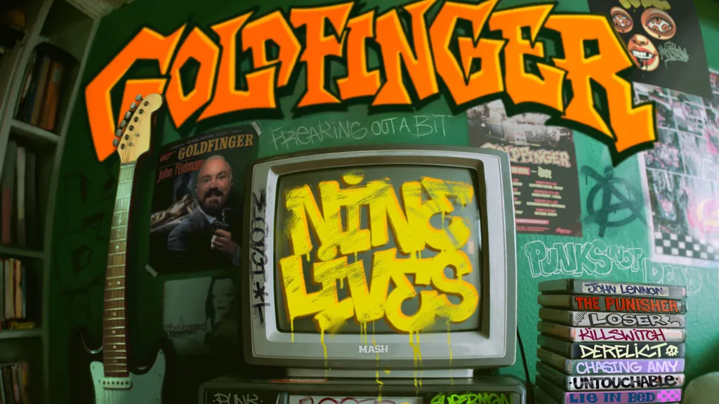 Goldfinger Nine Lives album cover header high res