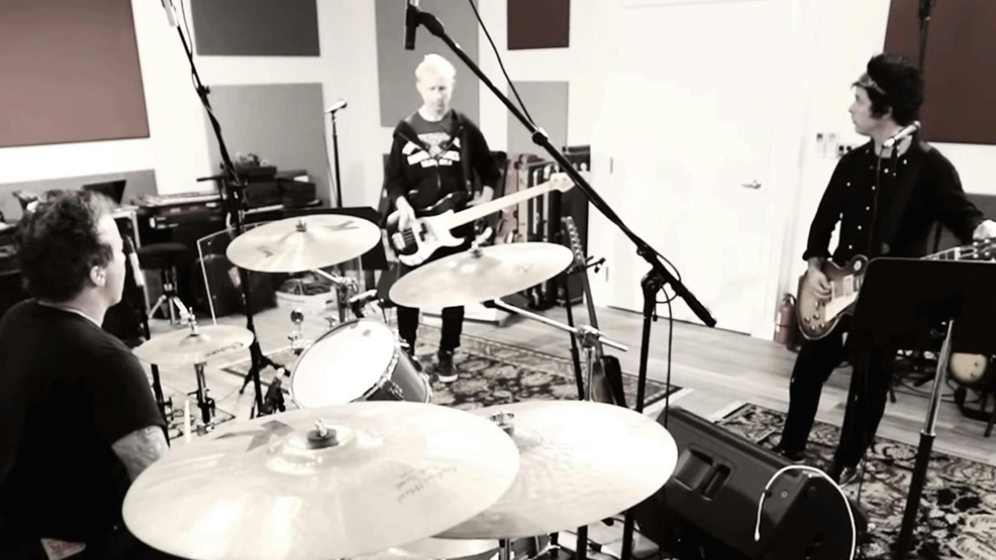 Watch: Green Day preview new music from the studio