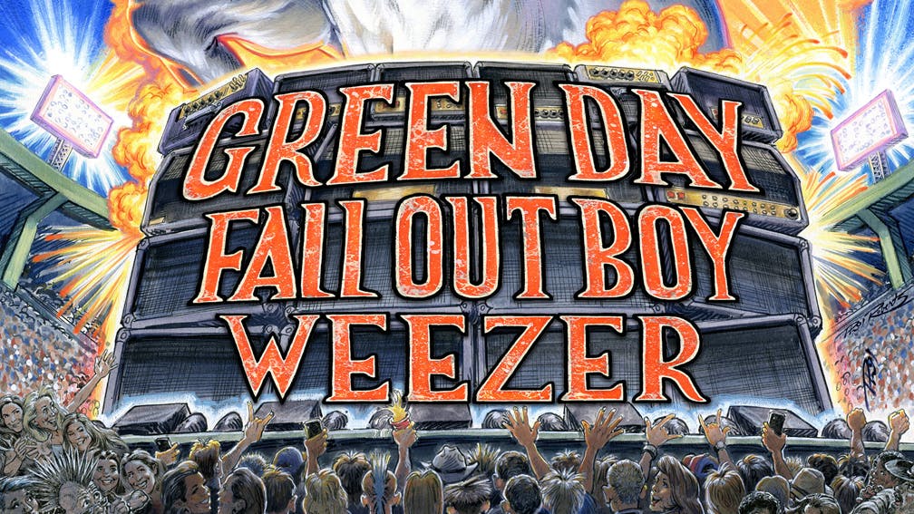 UK/European Hella Mega Tour (Green Day, Fall Out Boy and Weezer) rescheduled for 2022