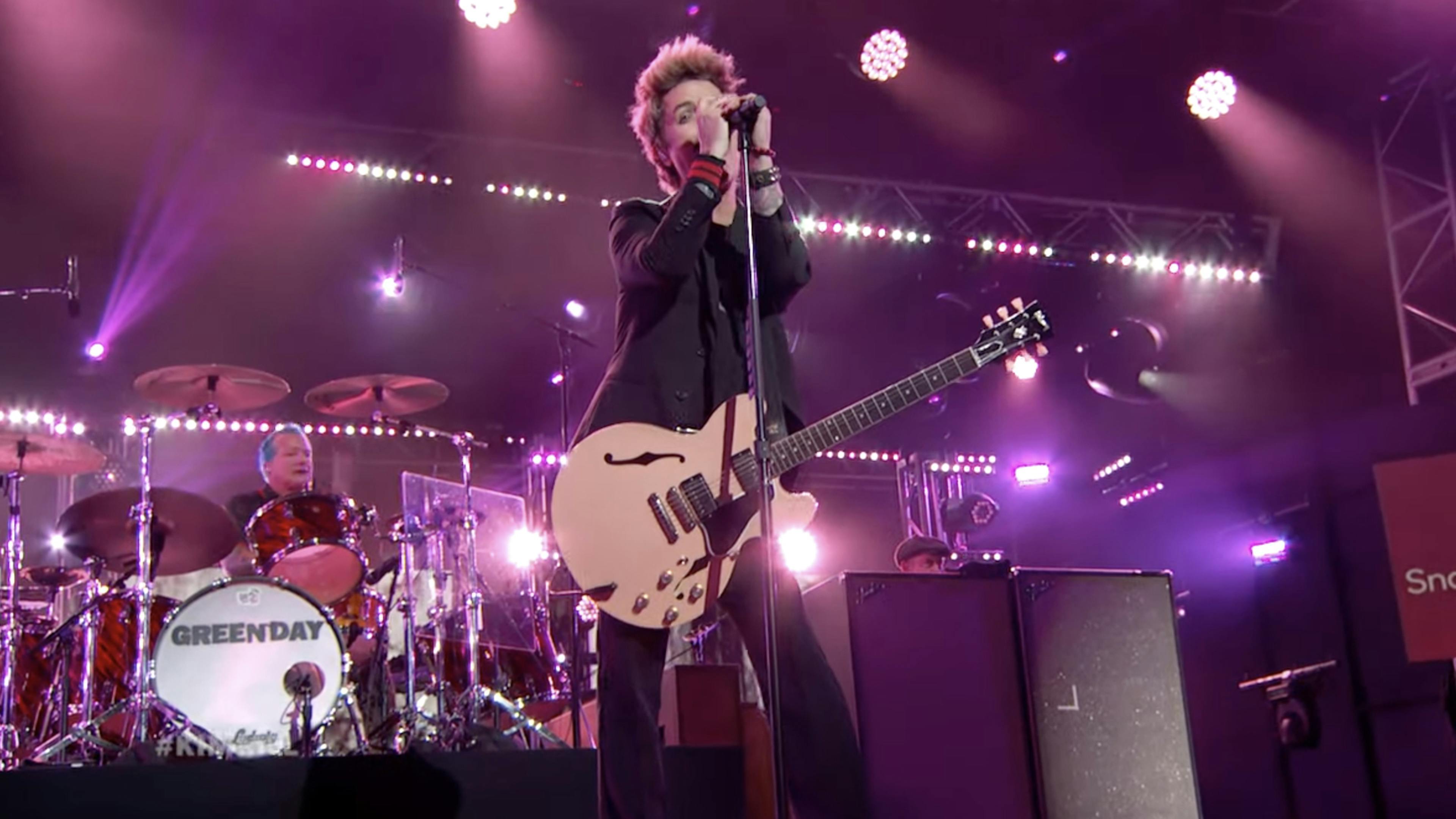 Watch Green Day perform on ﻿Jimmy Kimmel Live