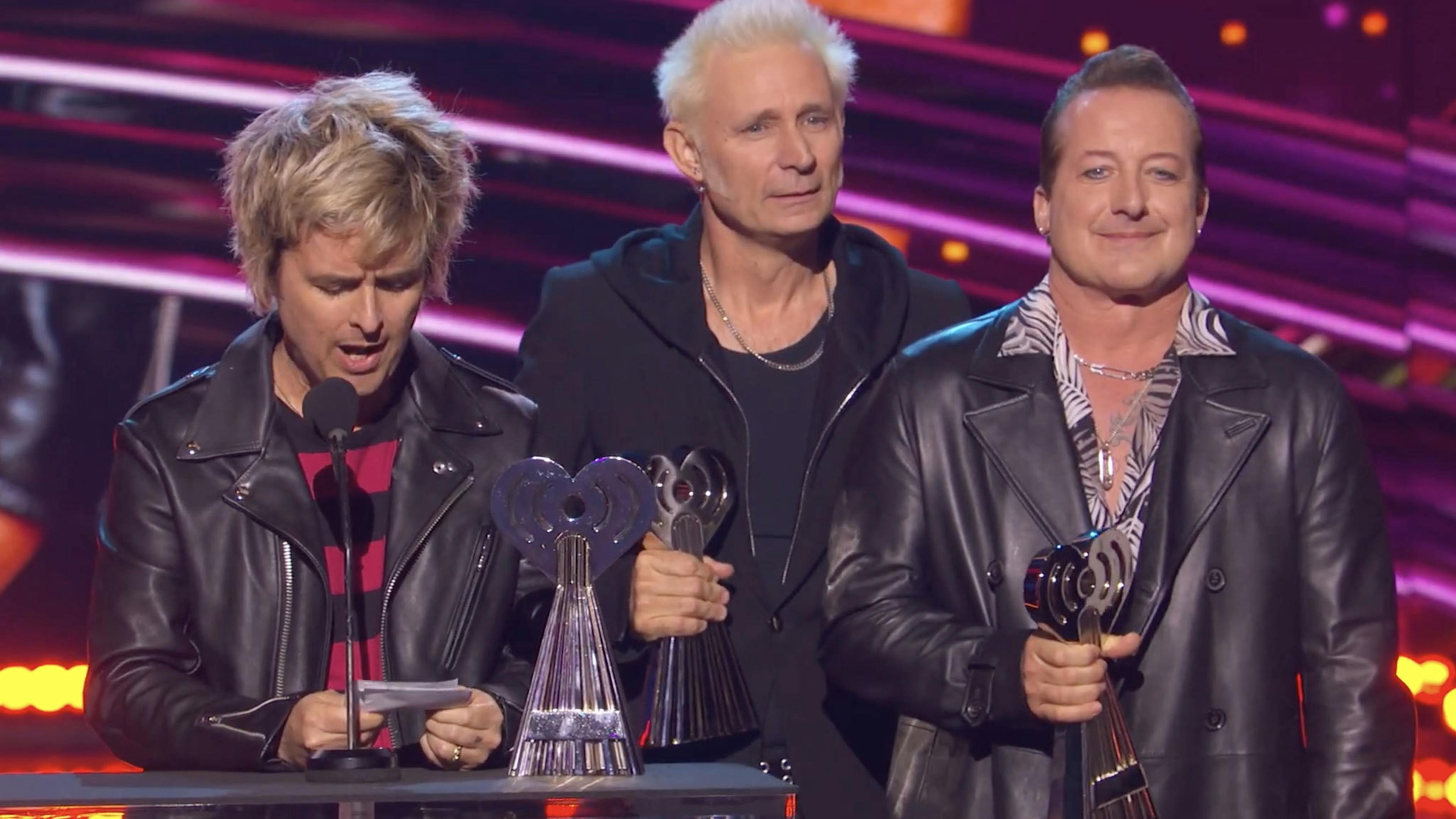 Green Day’s iHeartRadio acceptance speech was basically a full Boogie Nights quote