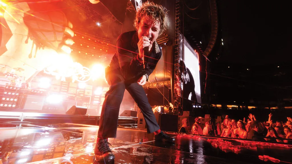 Green Day live 2025 kerrang magazine summer issue credit Greg Schneider 2