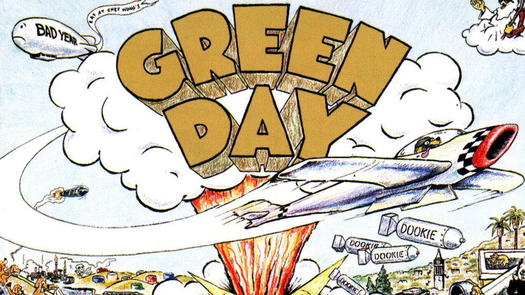The artwork for Green Day's 1994 album Dookie