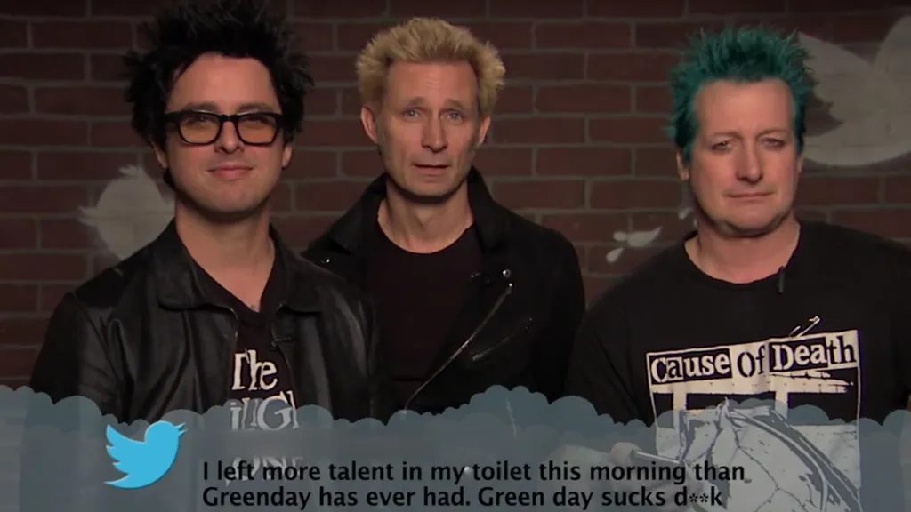 Green Day Jimmy Kimmel Mean Tweets
