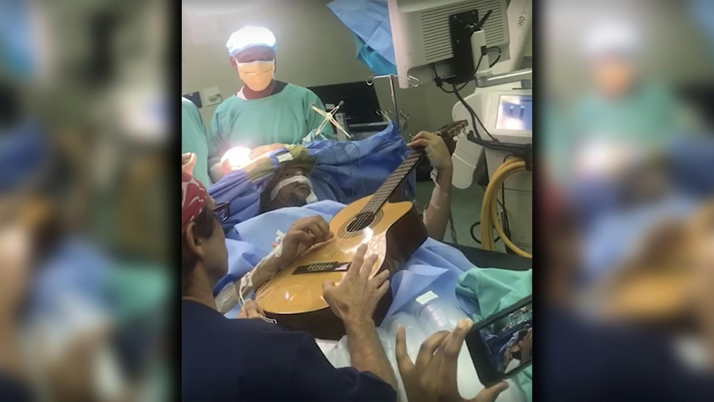 Watch A Guitarist Strum His Way Through Brain Surgery