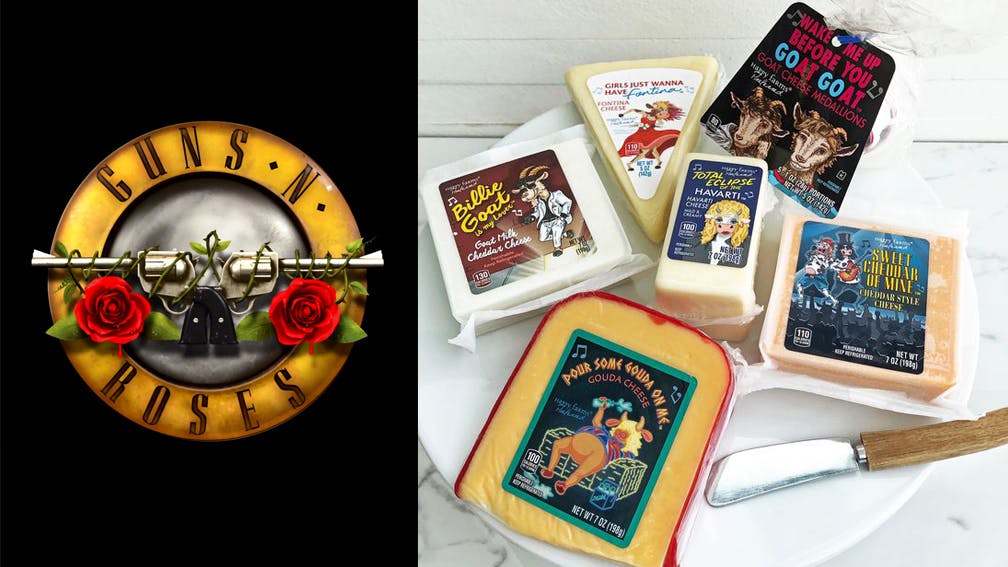 Aldi To Release Guns N' Roses And Def Leppard-Themed Cheese