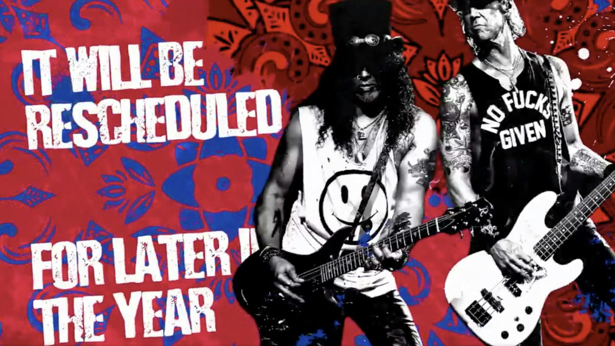 Guns N' Roses Postpone Show Due To Coronavirus