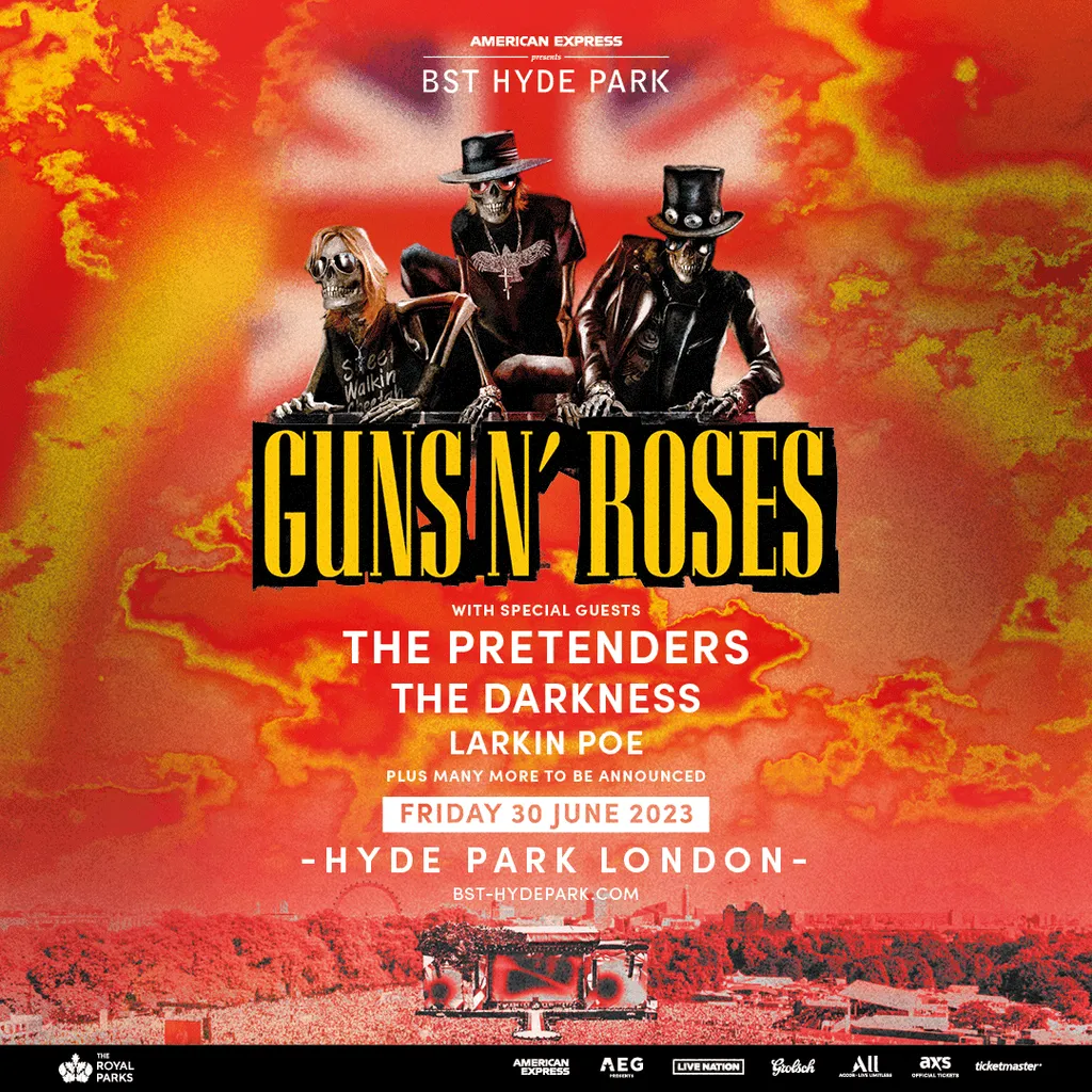 Guns N Roses Hyde Park 2023 special guests