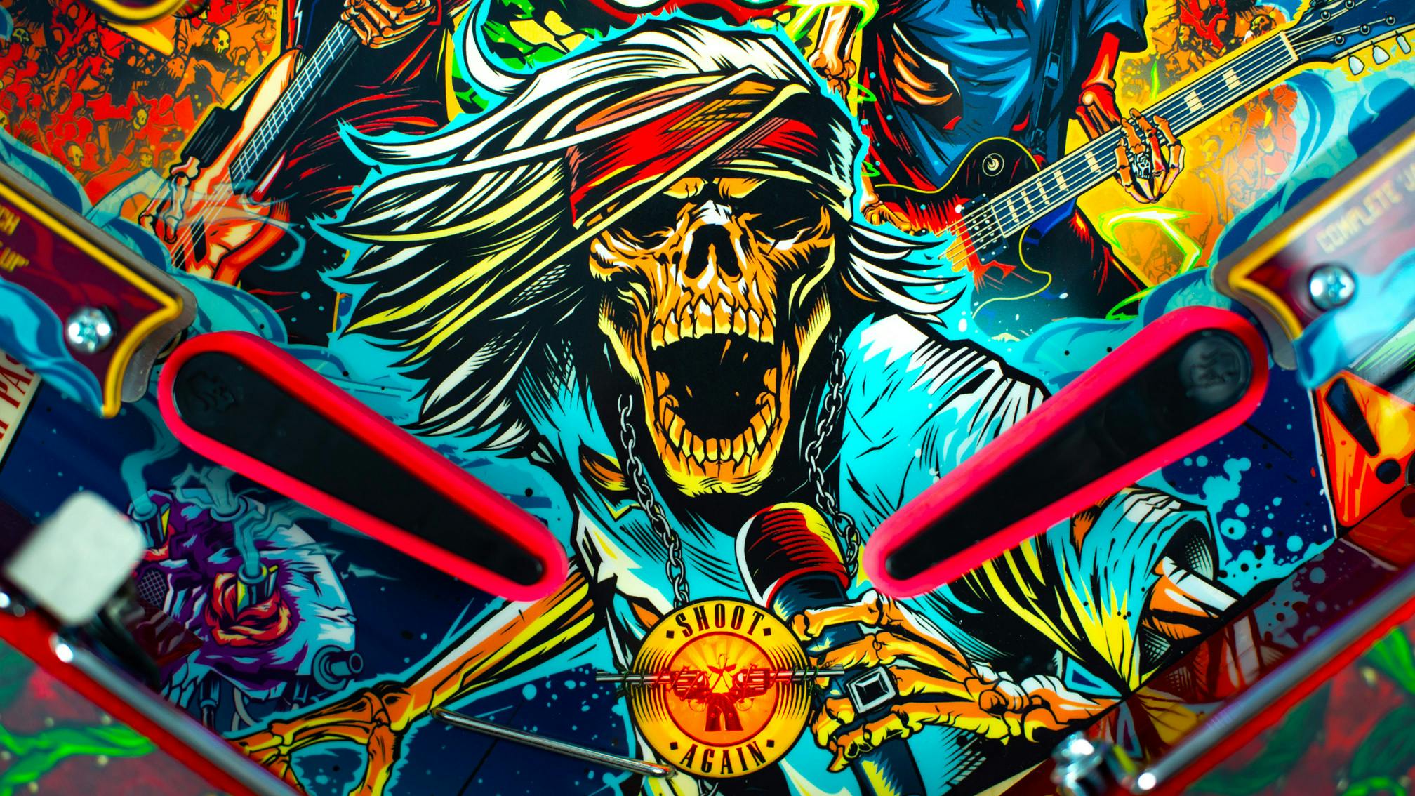 Guns N’ Roses Launch Snazzy Not In This Lifetime… Pinball Game