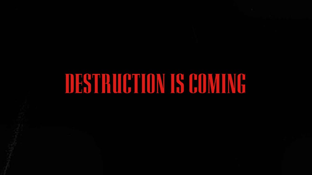 Guns N' Roses: "Destruction Is Coming"